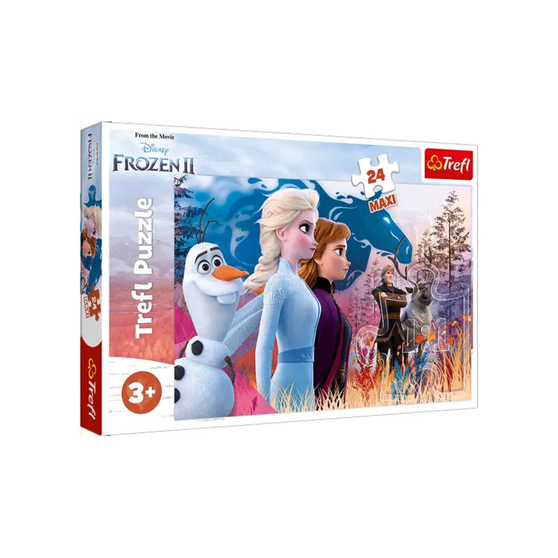 Trefl Maxi Puzzle Frozen II Viaje Mágico 24 Piezas - 3A+