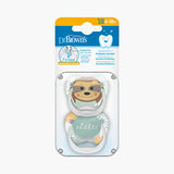 Dr. Brown's Pack de 2 Sucettes Stage2 6-18M - Animal zZzZzz