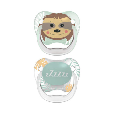 Dr. Brown's Pack de 2 Sucettes Stage2 6-18M - Animal zZzZzz