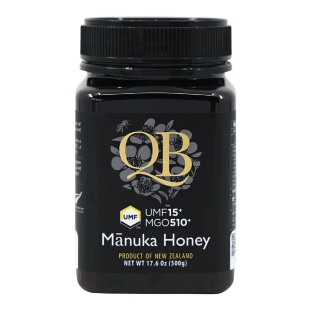 Pot de miel de Manuka QB UMF 15+ MGO 510+ 500 g