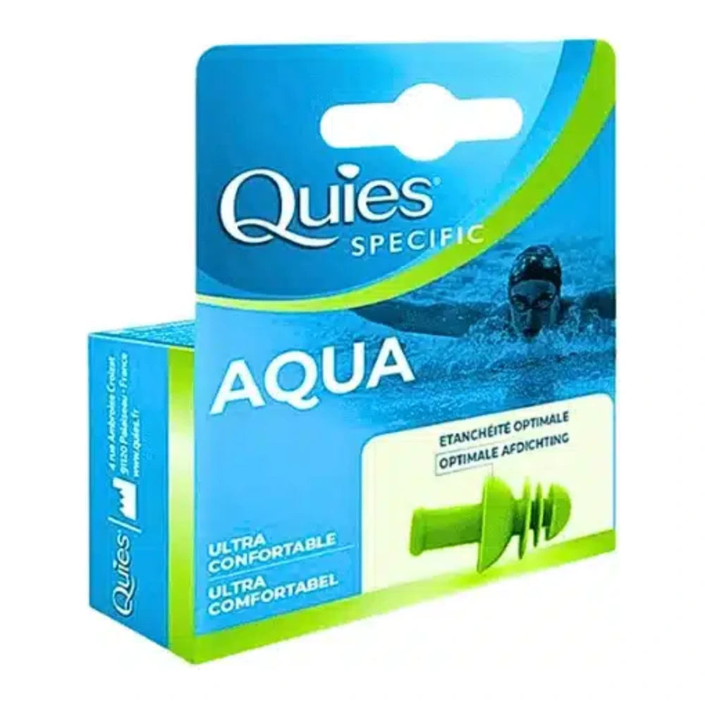 Bouchons d’oreilles Quies Specific Aqua adulte 1 paire