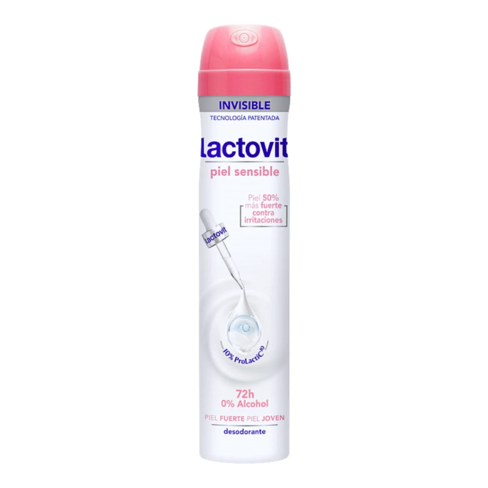 Lactovit déodorant spray Piel Sensible 200 ml