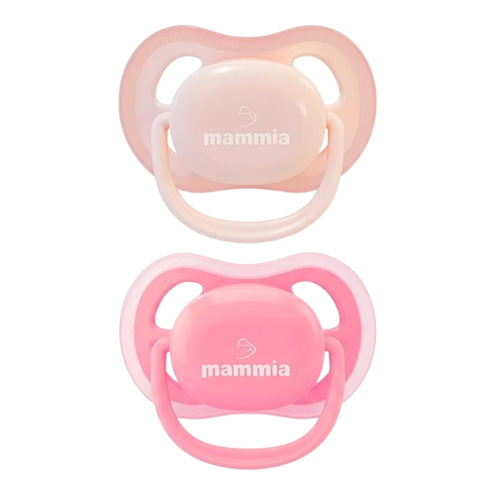 Mammia lot de 2 sucettes orthodontiques Natural Feeling 0-6 mois