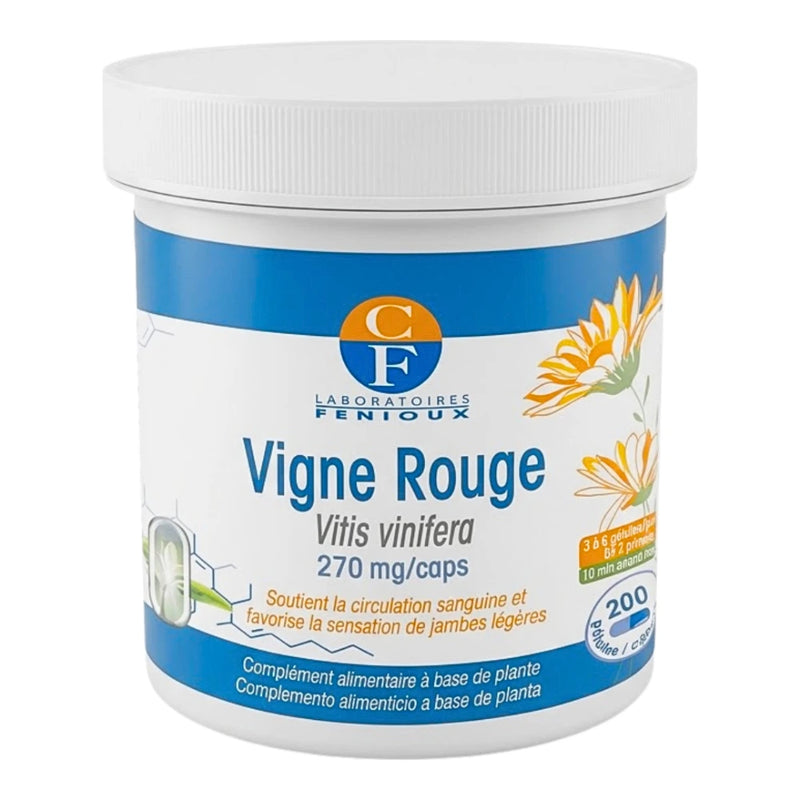 Fenioux Red Vine 270 mg – 200 Capsules