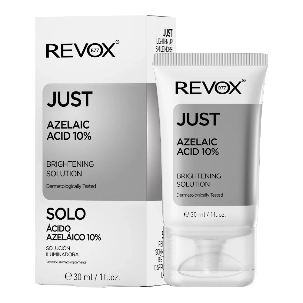Revox B77 Just Acide Azélaïque 10% 30 ml, tube et boîte
