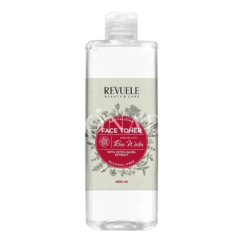 Revuele Face Toner With Witch Hazel And Rose Water 400ml