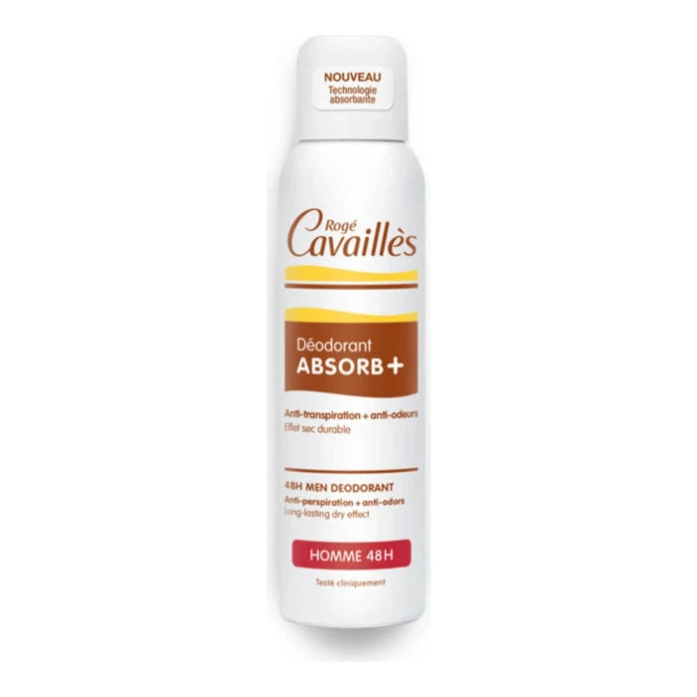 Rogé Cavaillès Déo Absorb+ Homme 48h spray 150 ml – flacon