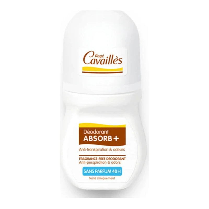 ROGE CAVAILLES DÉO ABSORB+ SANS PARFUM 48H ROLL-ON 50ML