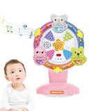 Kids Melody Roue Musicale Zoo - Rose