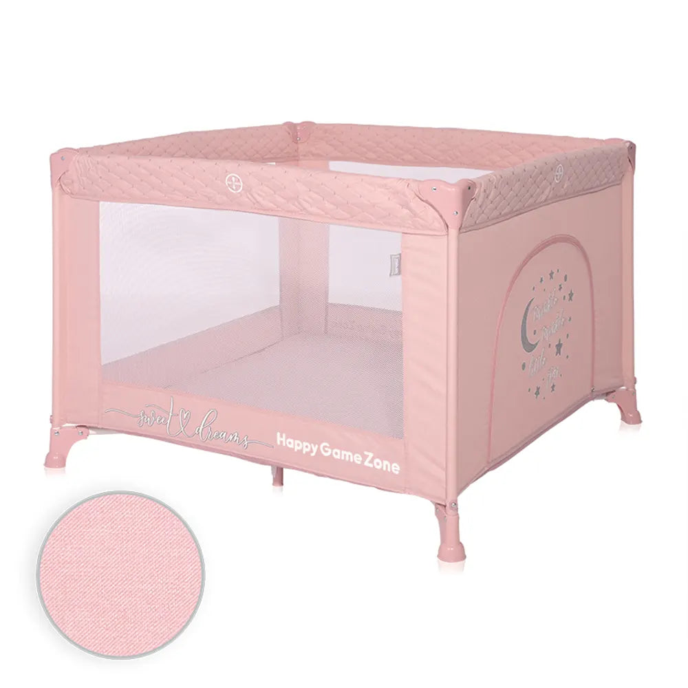 Lorelli Baby Playpen Happy Game Zone - Rose