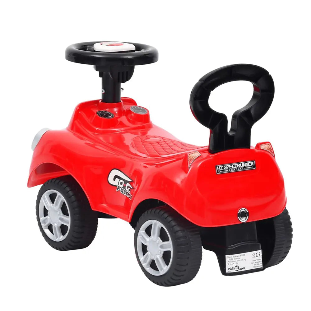 Lorelli  Porteur Voiture Mini Sport - Rouge