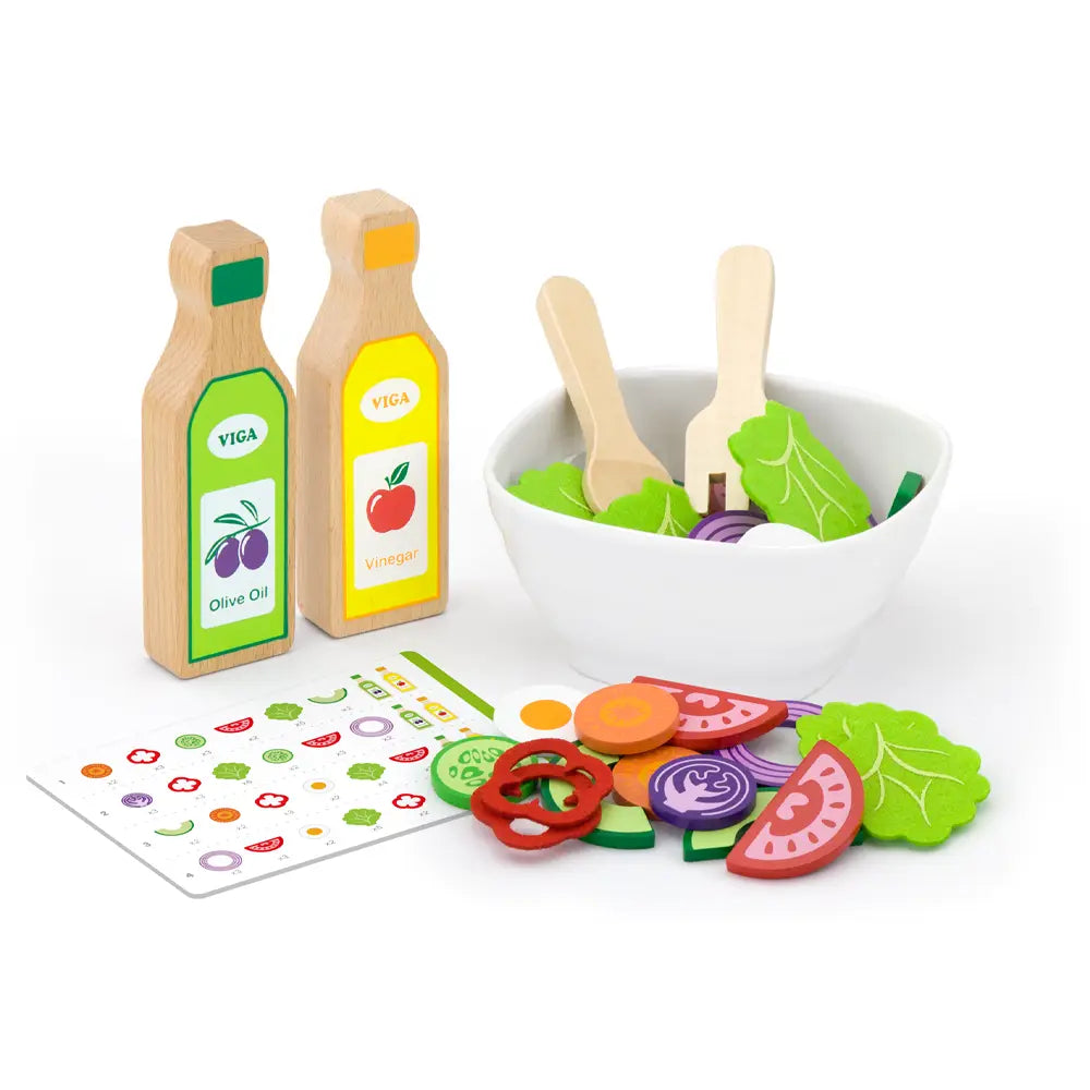 Viga Toys Salad Set 18M+