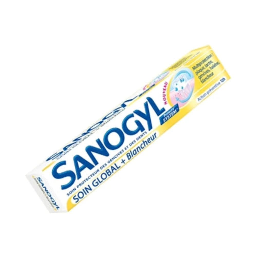 Sanogyl dentifrice soin global + blancheur 75 ml – tube