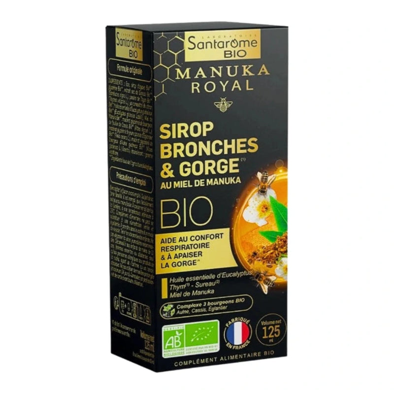 Santarome Jarabe para la Garganta Miel de Manuka 125ml