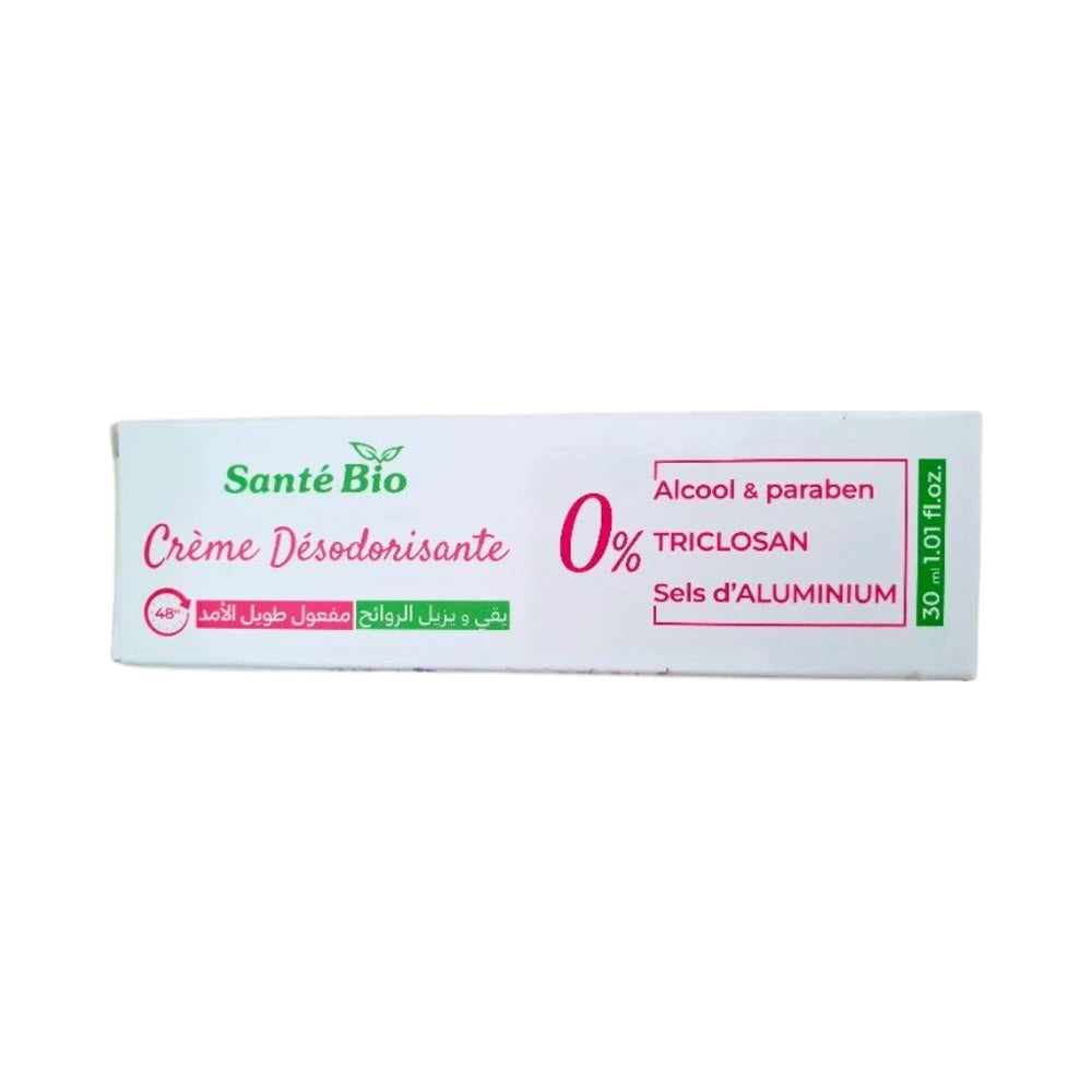 Santé Bio Crème Désodorisante 30 ml