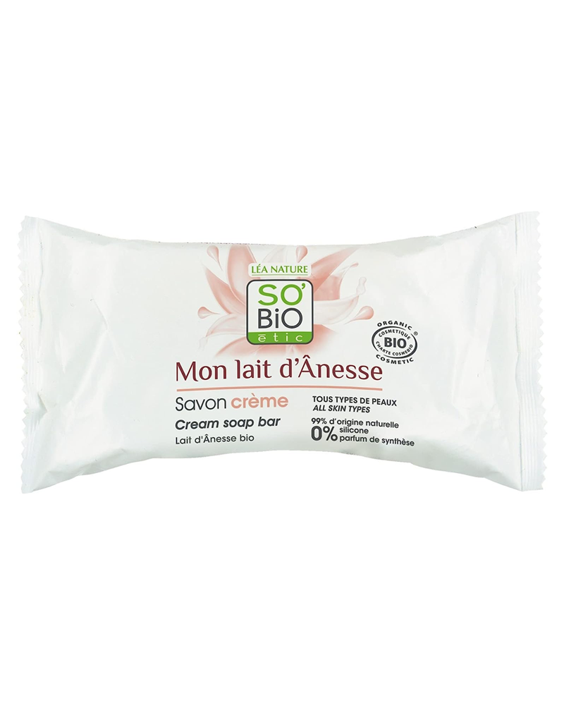 So Bio Mon Lait d'Ânesse Savon Crème Bio - 100g