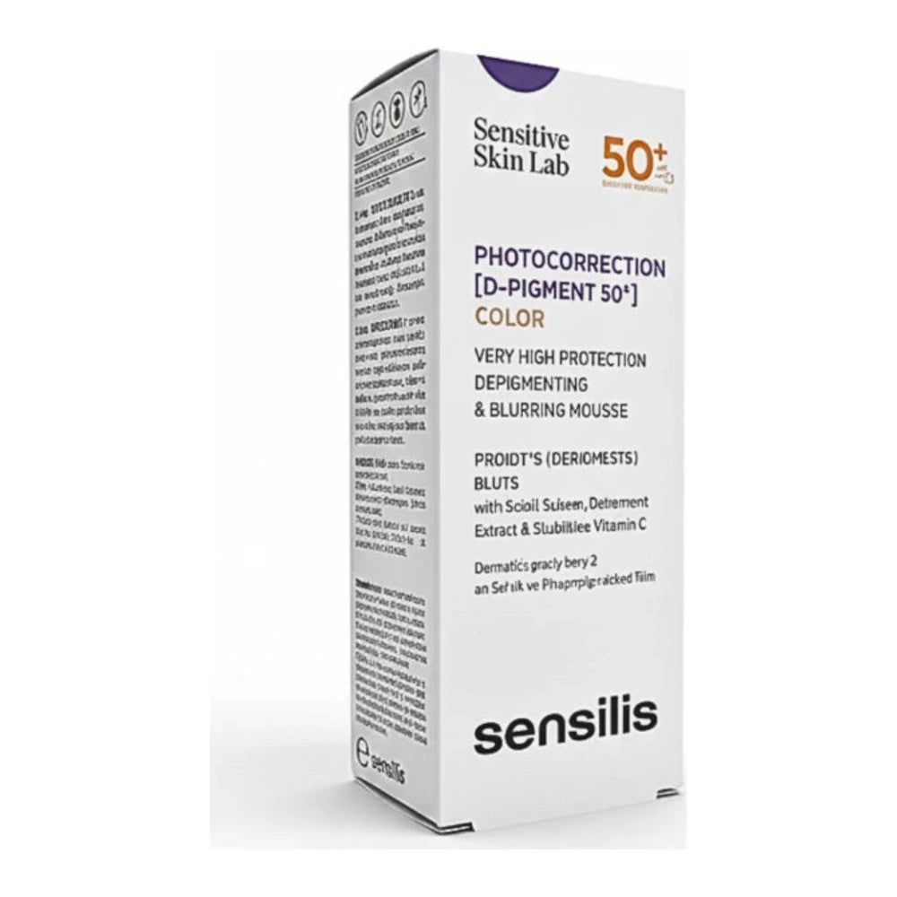 Sensilis Photocorrection D-Pigment SPF 50+ Color 40 ml – crème solaire teintée