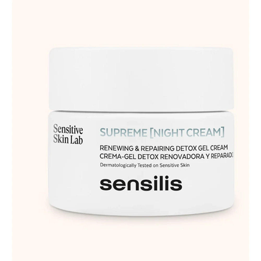 Pot Sensilis Supreme crème de nuit anti-âge 50 ml