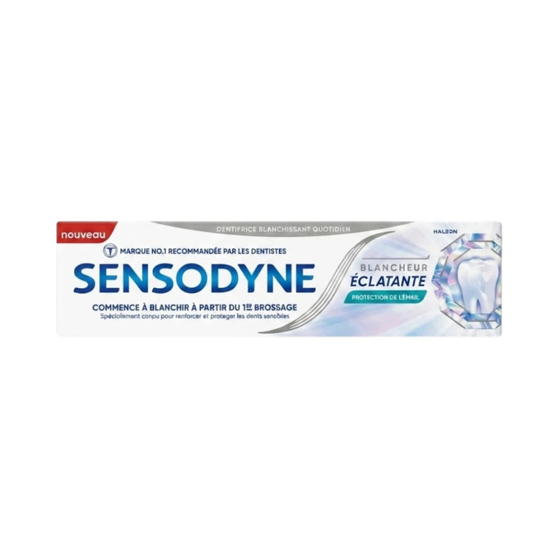 معجون أسنان Sensodyne للتبييض والإشراق لحماية المينا 75 مل