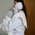 Sudadera de lactancia y maternidad Bambidou Heather - Gris