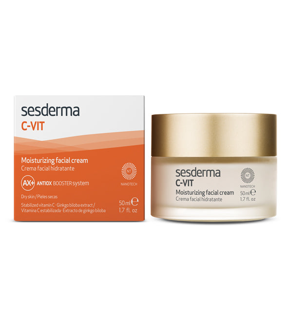 Sesderma C-Vit crème hydratante 50 ml – packaging du produit