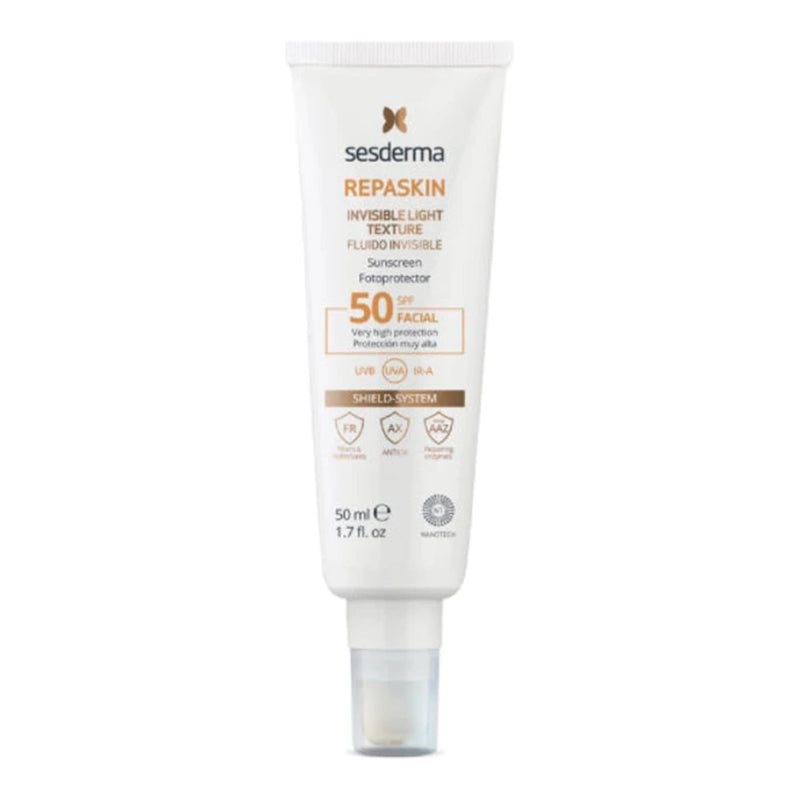 سيسديرما Repaskin سائل واقٍ من الشمس غير مرئي SPF50 – 50 مل