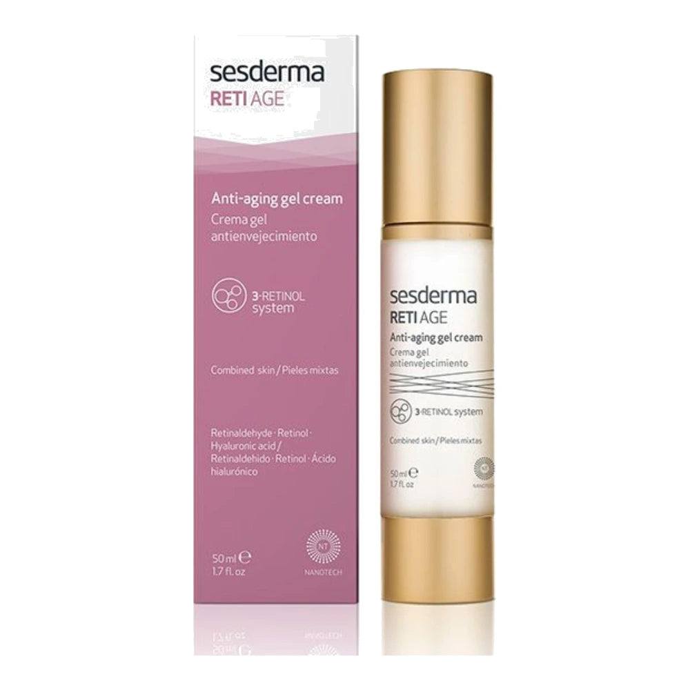 Sesderma Reti Age gel-crème anti-âge 50 ml – flacon et étui