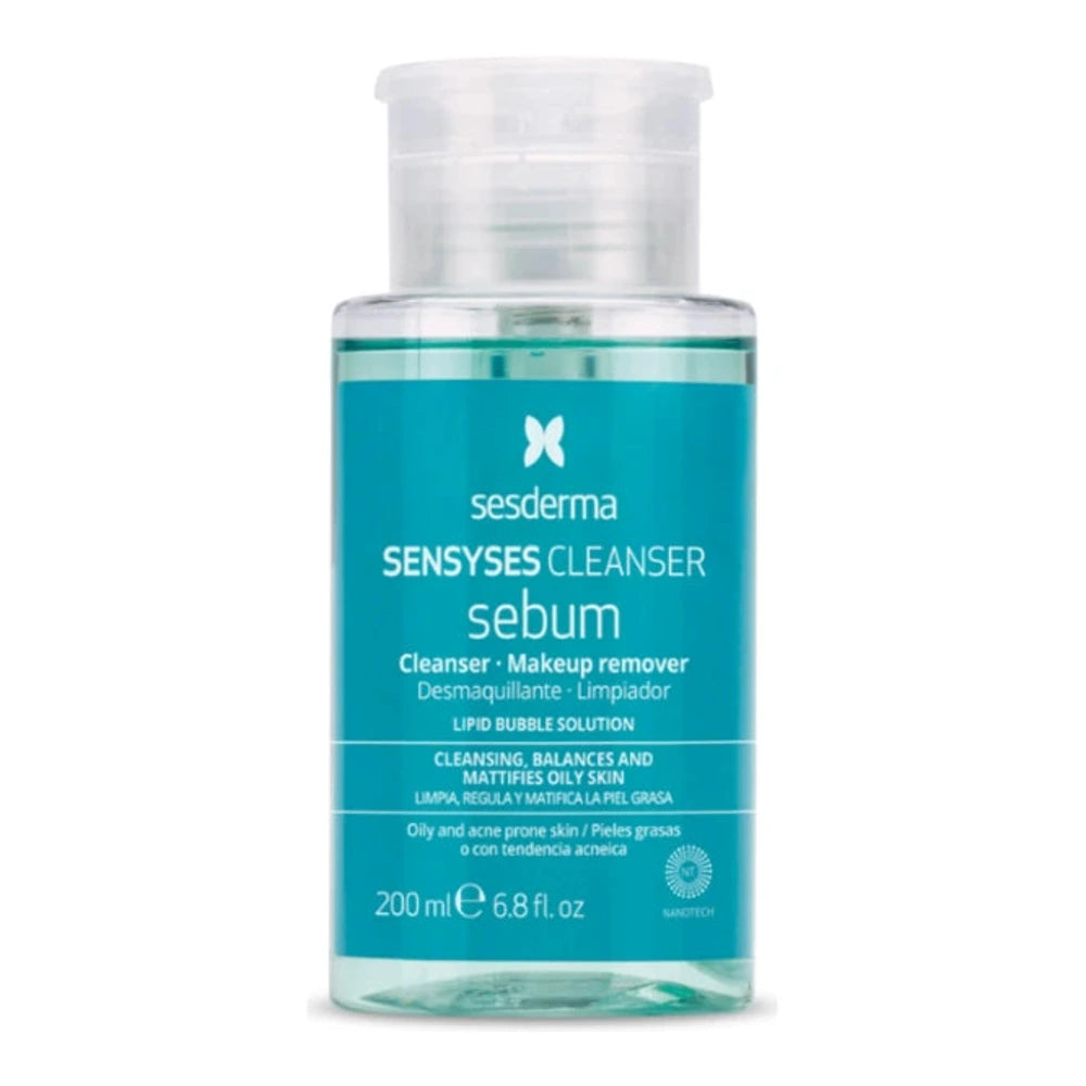 Flacon du nettoyant micellaire Sesderma Sensyses Cleanser Sebum, 200 ml