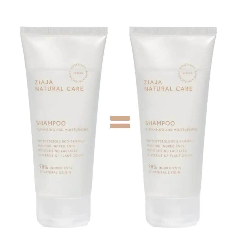 Ziaja natural care shampoo 2*200ml pack