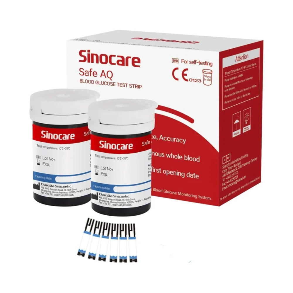 Sinocare Bandelettes 50 Pièces
