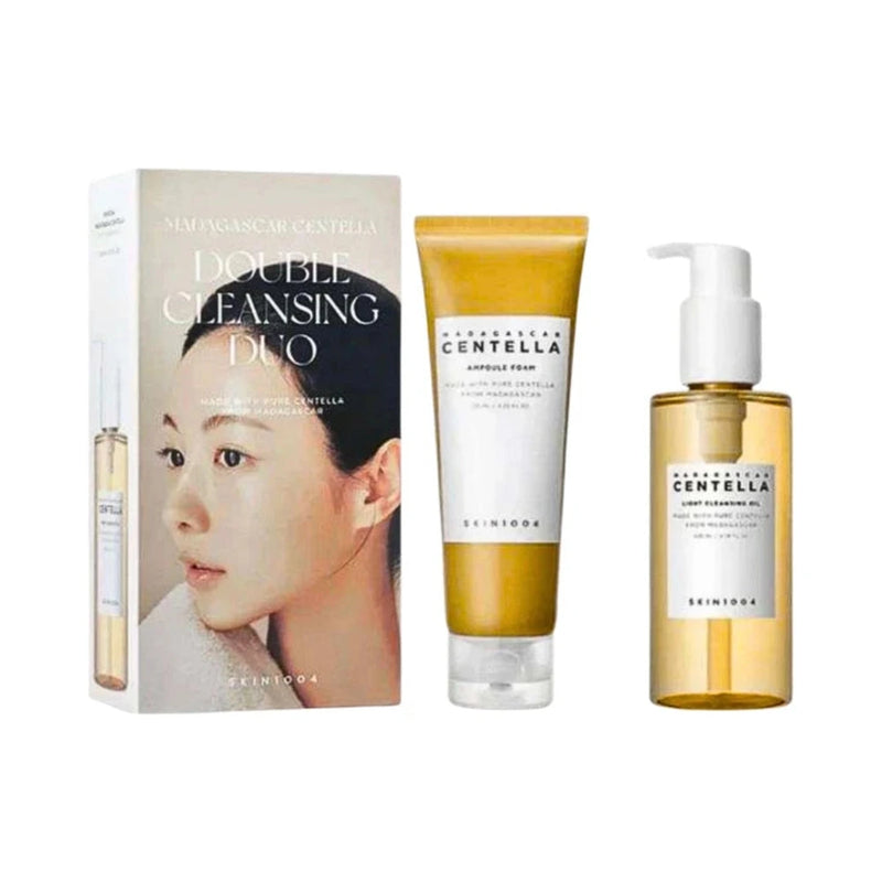 Skin 1004 Double Cleansing Oil 200ml+Ampoule Foam 125ml Pack