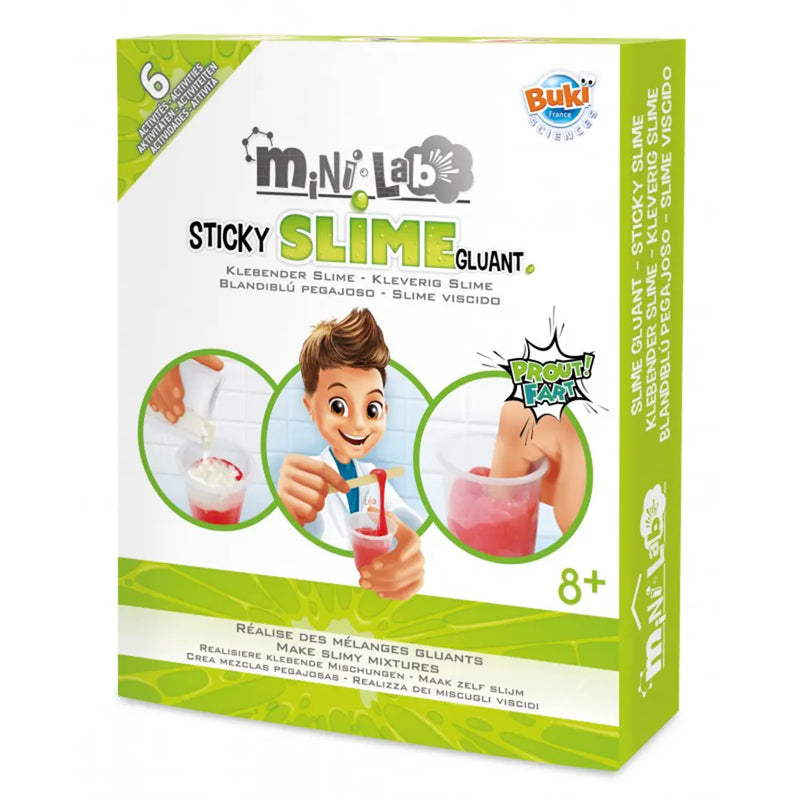 Buki Mini Lab Slime Gluant 8A+