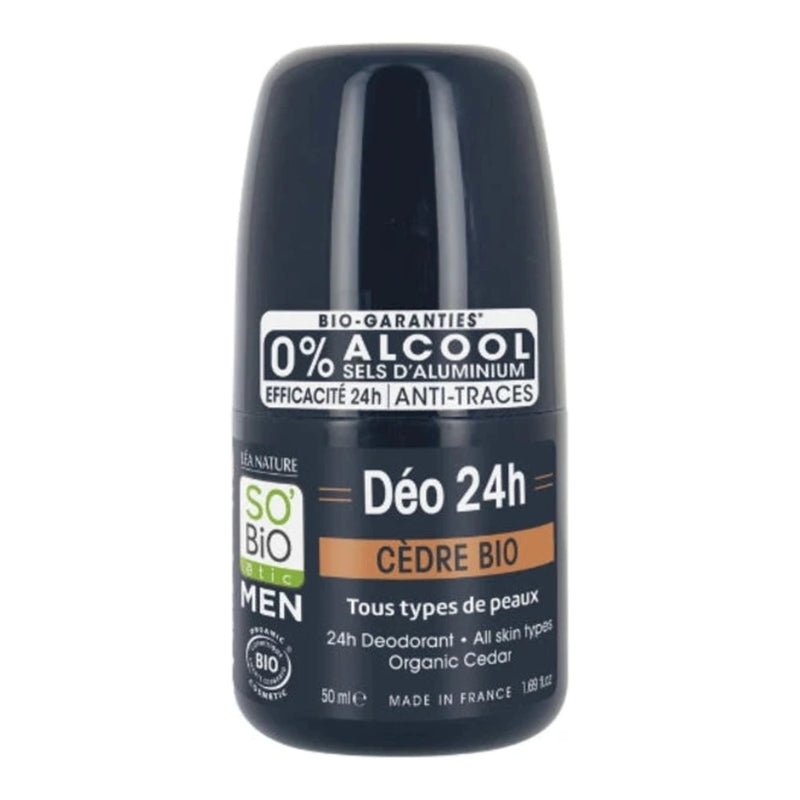 So’Bio Étic Desodorante para Hombre de Cedro – 50 ml