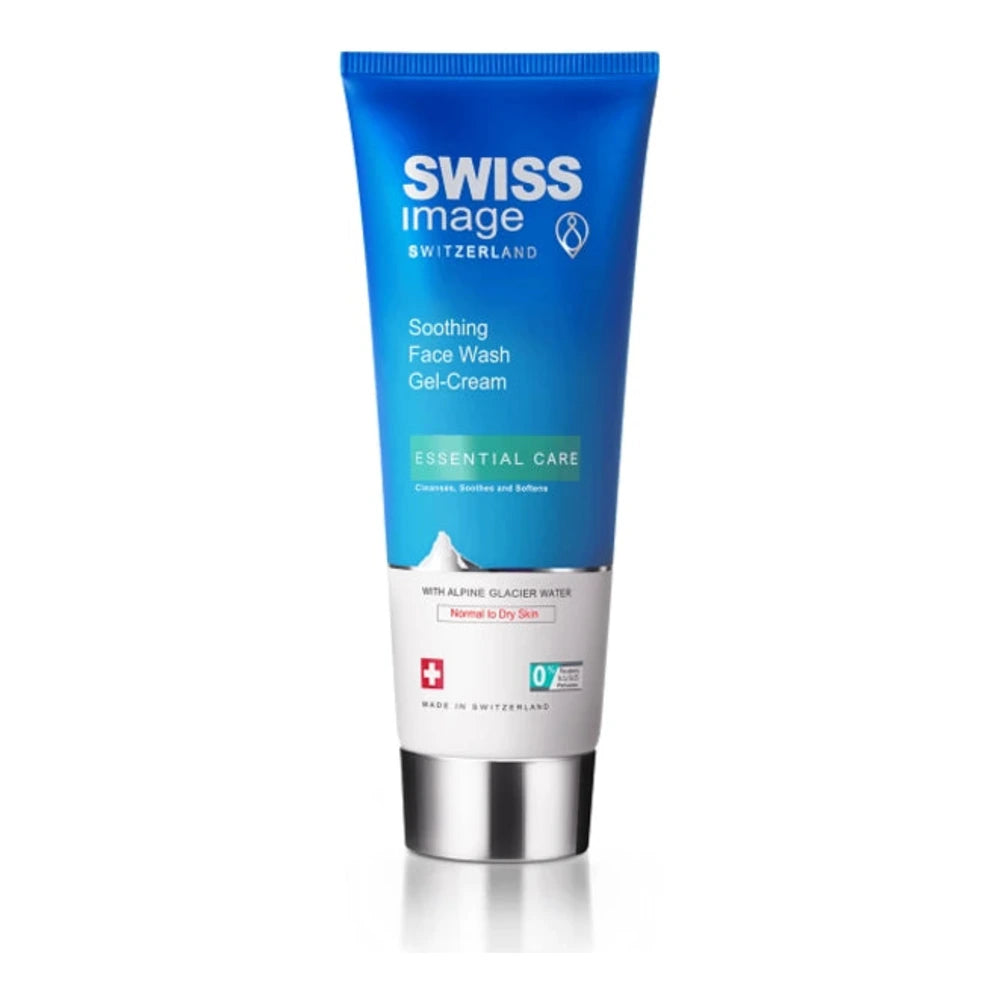 Gel-crème lavant apaisant Swiss Image Essential Care 200 ml – flacon