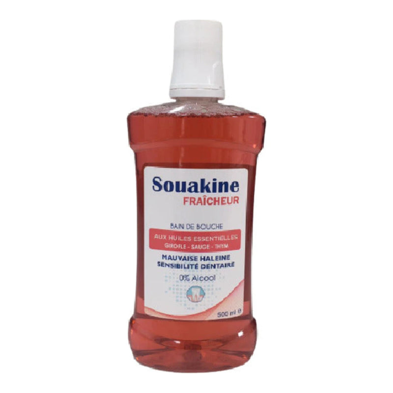 Souakine غسول الفم بالزيوت العطرية 500 مل