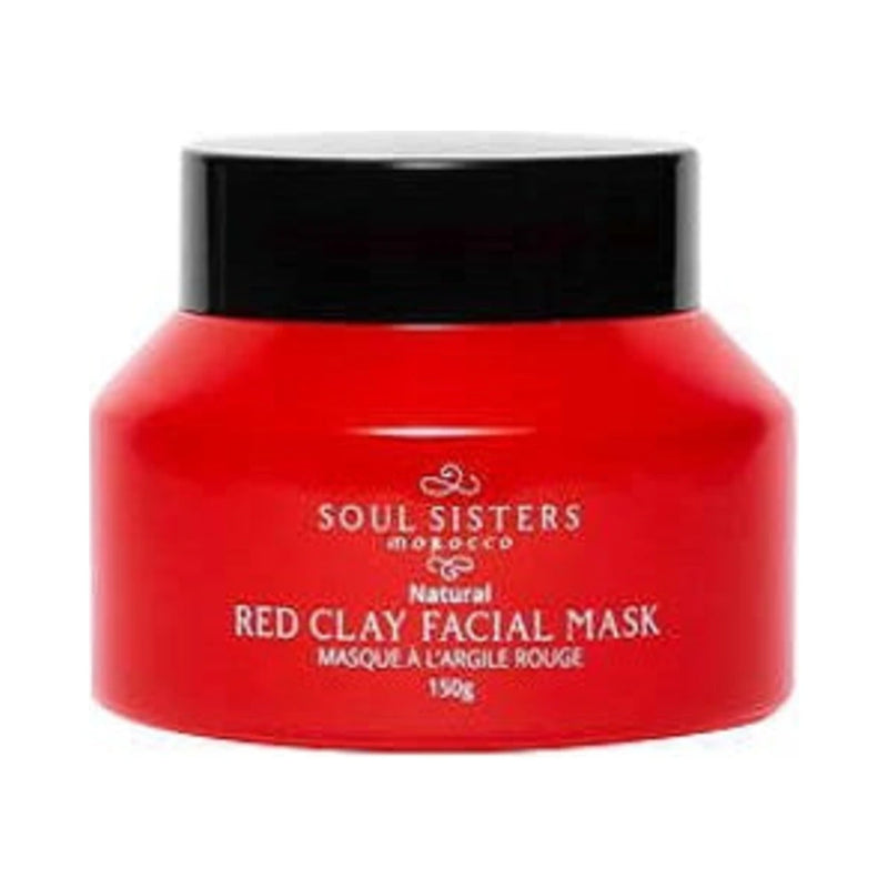 Soul Sisters Masque Visage à l'Argile Rouge 150 g