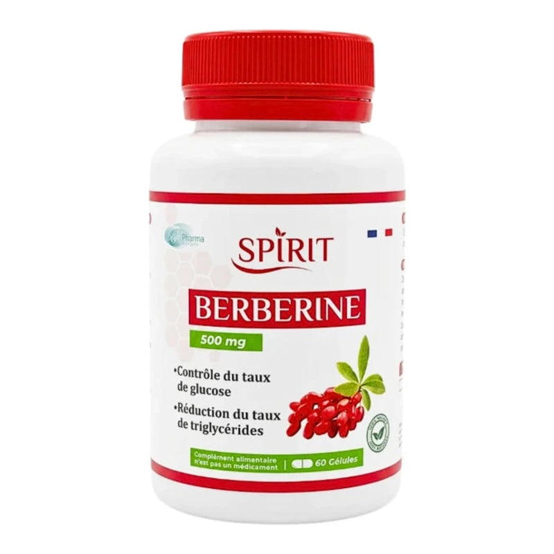 Spirit Berberine 500mg 60 Capsules
