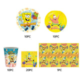 Pack Anniversaire 51 Pièces - SpongeBob Jaune