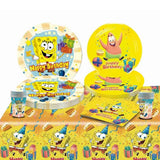 Pack Anniversaire 51 Pièces - SpongeBob Jaune