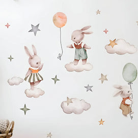 Bébé Safe Sticker Mural Lapin