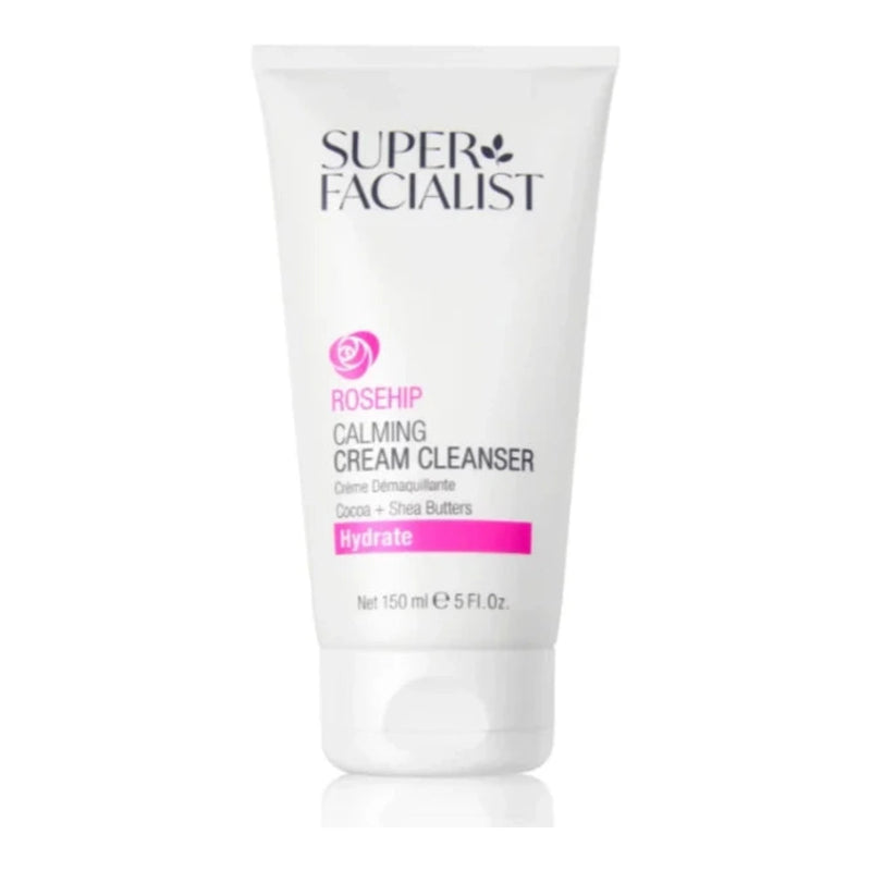 Super Facialist Rosehip Calming Cream Cleanser 150ml