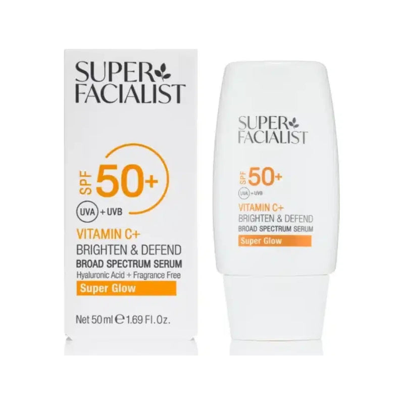 Super Facialist Vitamine C+ Brighten & Defend Broad Spectrum Serum SPF50+ 50ml