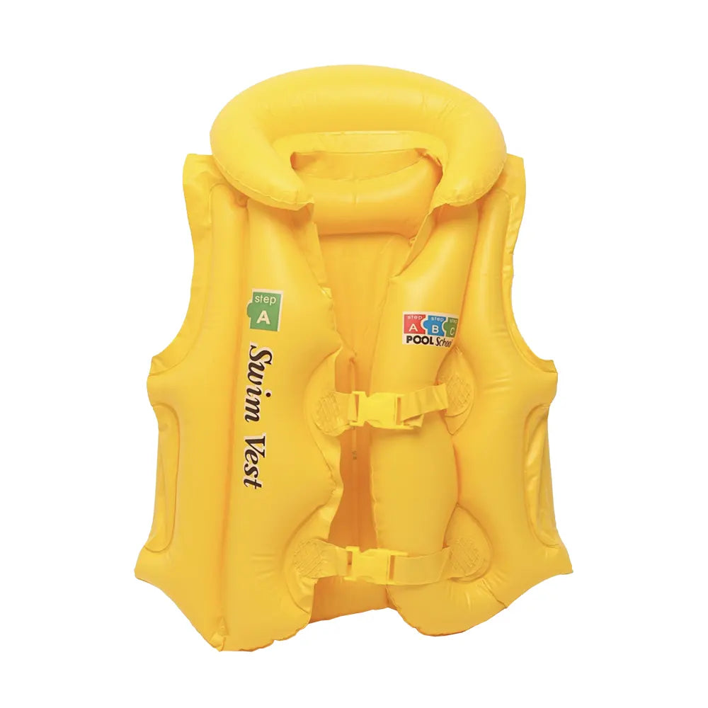 Gilet Gonflable de plage - Jaune