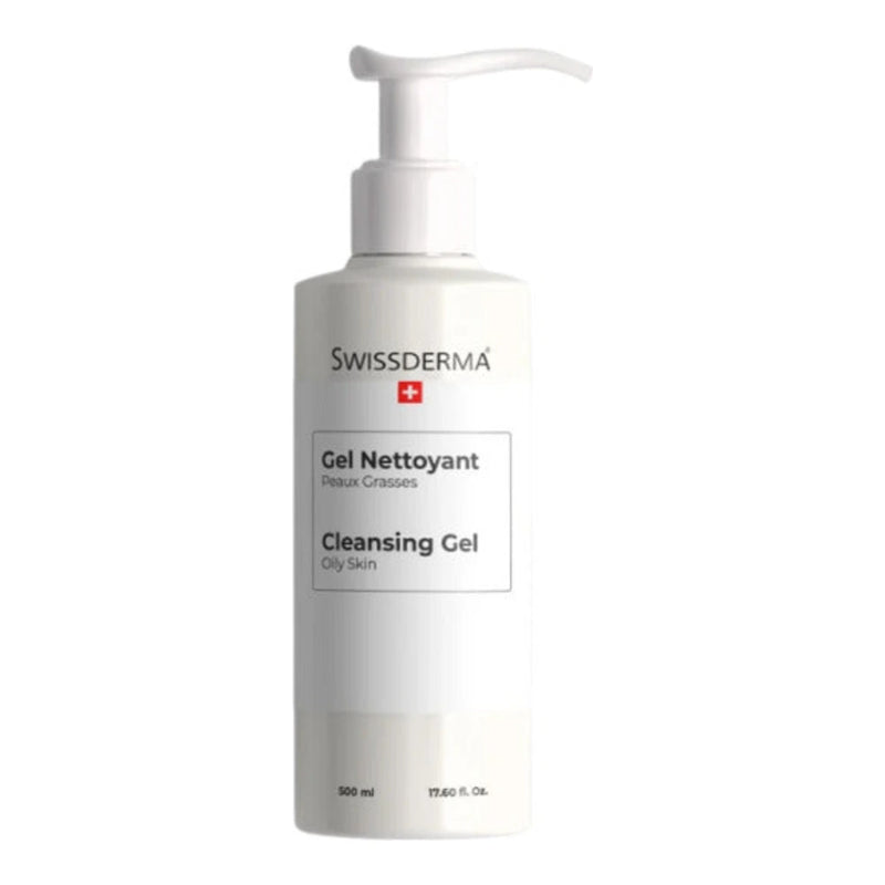 Swissderma Gel Nettoyant Peaux Grasses 500 ml