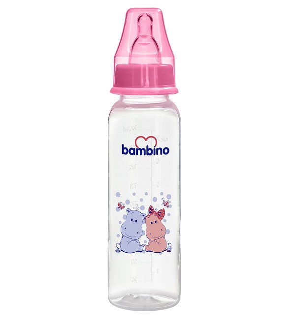 Bambino biberon standard 250 ml 0m+ réf. T019 – vue du biberon