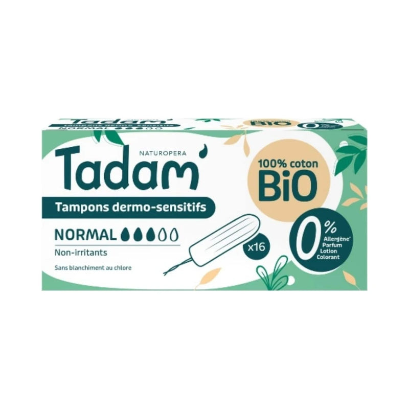 Tadam’ Dermo Sensitive Tampons Normal - 16 Units