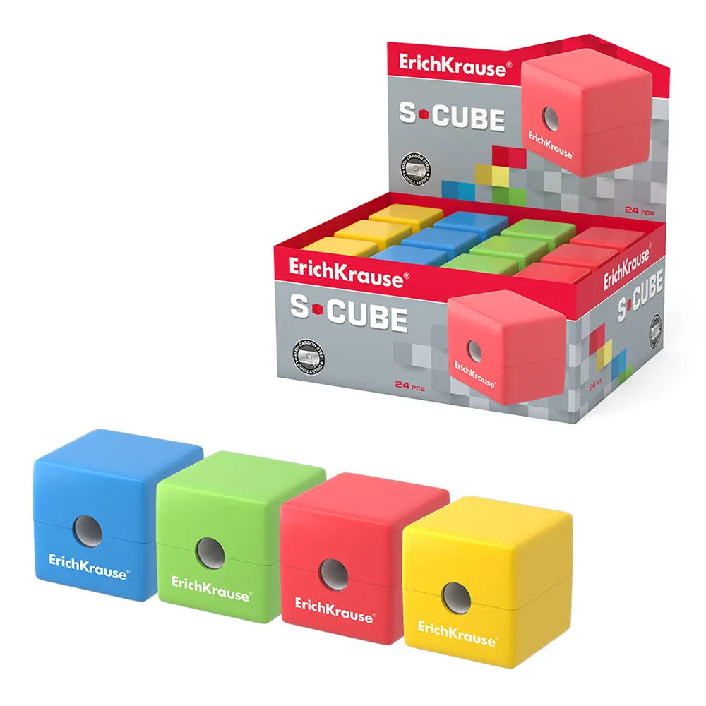 Erichkrause Taille Crayon Cube - Bleu