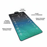 Tapis de Prière Pédagogique pour Enfant et Adulte – Bleu