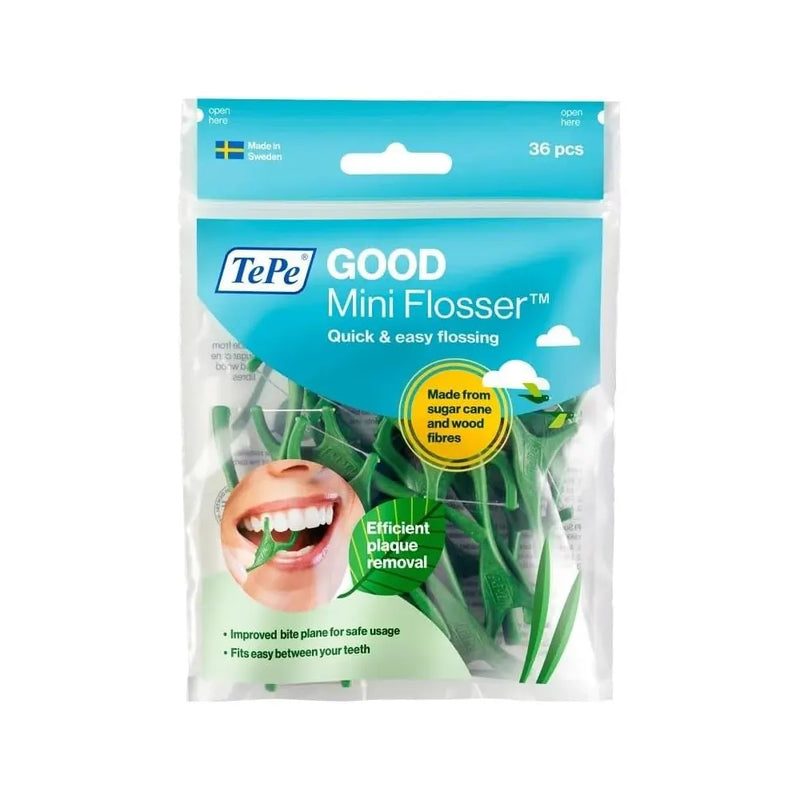 TePe Good Mini Flossers 36 Pieces - Green
