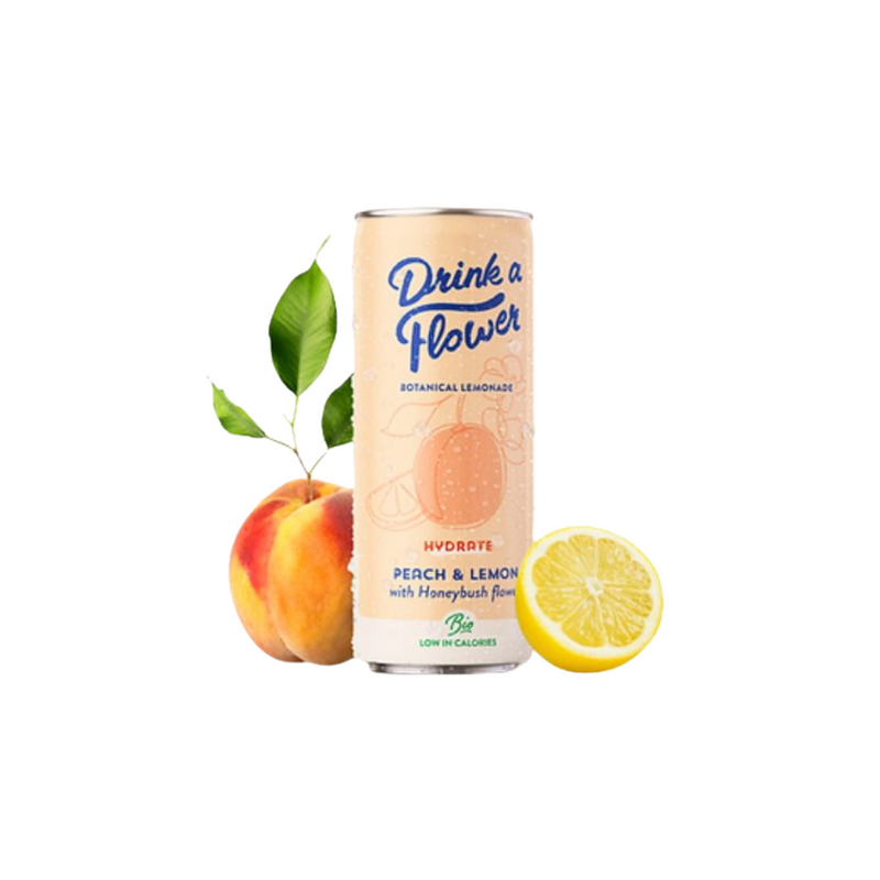 Drink a Flower Botanical Lemonade Hydrate Peach & Lemon 25 cl